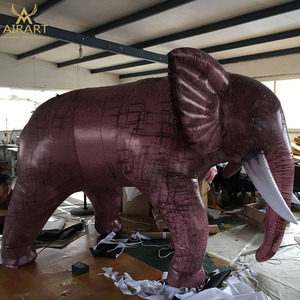 Dành Cho Người Lớn Bơm Hơi Mô Phỏng Trang Phục Con Voi, Voi Inflatable Đi Bộ Động Vật Phù Hợp Với - Product Image 2