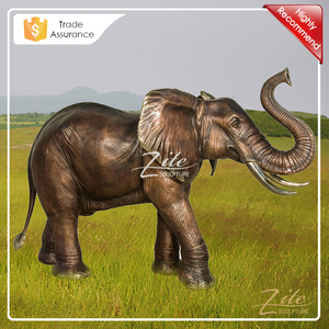 <span class=keywords><strong>Venta</strong></span> caliente Al Aire Libre de Tamaño Natural <span class=keywords><strong>en</strong></span> Bronce Grandes Estatuas de Elefantes - Product Image 4