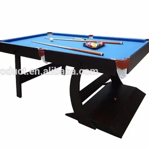 Vouwen Spelen 6ft Biljart Pooltafel, biljart game fabricage