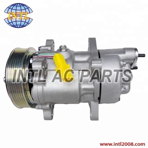 <span class=keywords><strong>Compresseur</strong></span> de climatisation automobile SD6V12 pour Peugeot 206 307 406 <span class=keywords><strong>607</strong></span> 806 6453KW 6453LA 9639078280 9659230880 9682930280 - Product Image 2