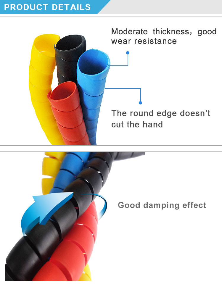 Hydraulic Spiral Protective Sleeve/spiral Hose Guard/hose Protector