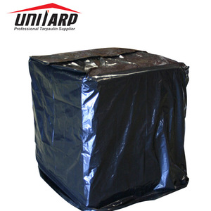 Lona de PVC de alta calidad IBC, cubiertas de protección para palés de carga, cubierta de contenedor IBC con impresión de logotipo - Product Image 6