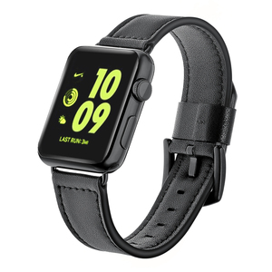 Deri Band Apple Ürünü Için 1 2 3, iWatch Bileklik Için Bilezikler Deri İzle Sapanlar - Product Image 6