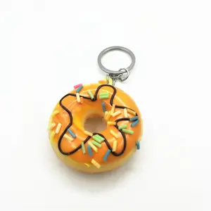 Hoa Donut Squishies Chậm Tăng Kem Thơm Keychain Đồ Chơi Relief Căng Thẳng