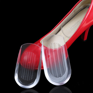 Scarpe trasparenti antiscivolo appiccicose anti-shock reduction gel per piedi ortopedico in silicone gel antiscivolo protezione per tazze - Product Image 1