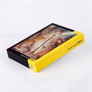 <span class=keywords><strong>Puzzle</strong></span> de sol écologique personnalisé imprimé de haute qualité et bon marché de <span class=keywords><strong>1000</strong></span> pièces pour les jeux de divertissement familial - Product Image 3