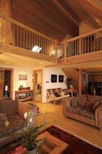 Lớn View 3 Phòng Ngủ Đúc Sẵn Nhà Gỗ/Nhà Gỗ/Nhà Gỗ Với Cửa Sổ Toàn Cảnh Cho Cuộc Sống Gia Đình - Product Image 4