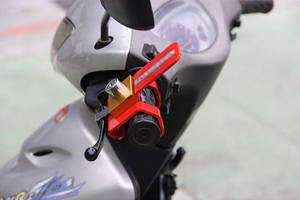 มือจับก้านเบรก,สำหรับมอเตอร์ไซค์ป้องกันการโจรกรรม (ใช้ได้ทั่วไป/ใช้งานทั่วไป) - Product Image 2