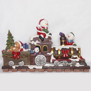 Ensemble <span class=keywords><strong>de</strong></span> <span class=keywords><strong>train</strong></span> <span class=keywords><strong>de</strong></span> Noël <span class=keywords><strong>de</strong></span> grande taille <span class=keywords><strong>de</strong></span> 40 pouces avec lumière LED Bonhomme <span class=keywords><strong>de</strong></span> neige Ornements Alimentation Batterie/DC - Product Image 3