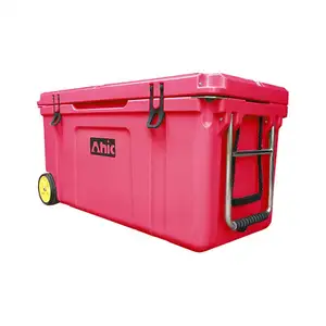 China Supplier Ice Pack Cool Box Cooler 120L Icebox for Wholesales Food Insulated PE