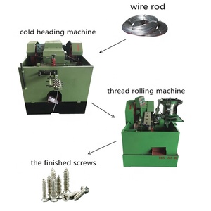 Machines de forgeage à froid à une seule matrice et à deux coups de haute qualité / Machines à têtes de vis autoperceuses - Product Image 2