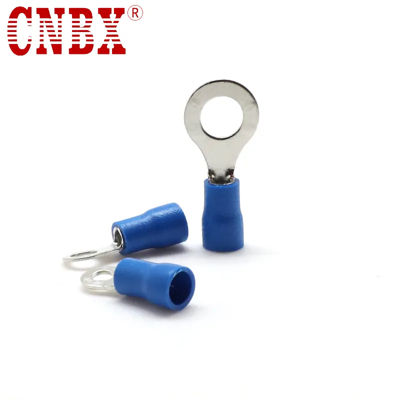 CNBX Pre-ฉนวน RV5.5-6เทอร์มินัล Lugs ประเภทแหวนรอบจีบขั้ว