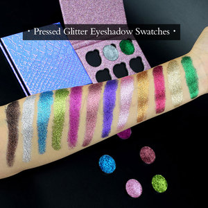 Sombra de ojos de marca privada, sin marca, pigmento único, paleta de purpurina prensada, sombra de ojos, sombra de ojos, polvo de maquillaje de <span class=keywords><strong>vida</strong></span> común seco - Product Image 3