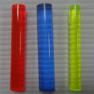 Batang Akrilik Warna Bening, Tongkat Akrilik Padat, Batang Akrilik Kecil