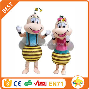 Funtoys CE <span class=keywords><strong>Amante</strong></span> Abeja Cosplay Película Traje de <span class=keywords><strong>La</strong></span> Mascota de Publicidad - Product Image 3