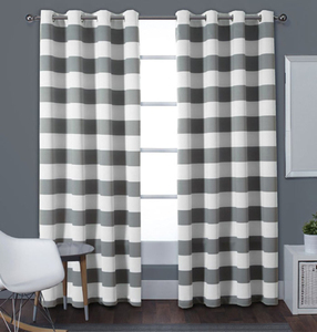 Cortina de ventana estampada para decoración del hogar, elegante - Product Image 4