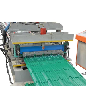 Metal Sheet Glazed Steel Roof Tile Roll Forming Machine