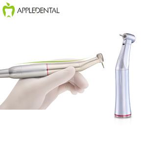 Pieza de Mano Dental LED APPLEDENTAL con Botón de Presión, Relación 1:5, Anillo Rojo, Contra Ángulo Incremental - Product Image 1