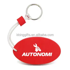 Sports meet gifts cheap custom fashion floating eva foam keychain promotional