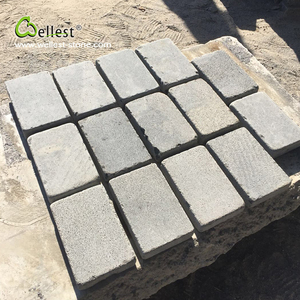 Ánh sáng màu xám núi lửa dung nham bazan sỏi đá cho bên ngoài và bên patio và đường lái xe - Product Image 2