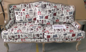 Caliente italiano venta al por mayor salón muebles <span class=keywords><strong>I</strong></span> en forma de madera maciza sofá chesterfield - Product Image 1