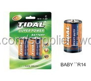1.5 V C R14 um2 piles sèches