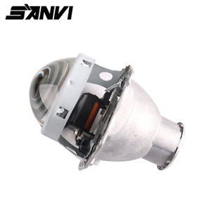 Sanvi — projecteur halogène HELLA5 3R G5 <span class=keywords><strong>H7</strong></span>, phare Led de voiture avec <span class=keywords><strong>ampoule</strong></span> Led de remplacement à faisceau haut/bas, 3.0 pouces, 2 pièces - Product Image 2
