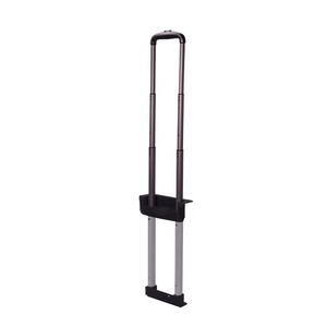Personnalisable 2/3/4/5 Section Poignée De Bagage Noir Télescopique Trolley Bagages Réglable Sac Poignée Pièces De Rechange Accessoires pour RIMOW - Product Image 5
