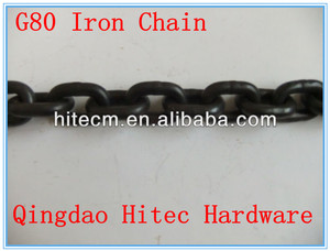 chinas <span class=keywords><strong>del</strong></span> grado <span class=keywords><strong>marina</strong></span> de la cadena 80 pesadas cadenas de hierro - Product Image 1