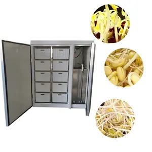 Industrial Soybean Peas Wheat Garlic Seed Cultivating Bud Sprout Sprouter Machine