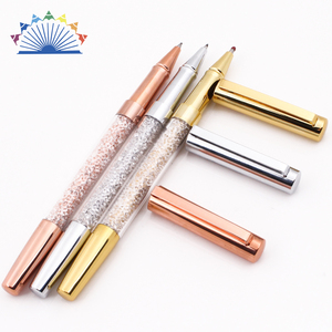 Pluma de oro rosa de diamante de regalo de cristal barato de estilos de lujo en oferta - Product Image 5