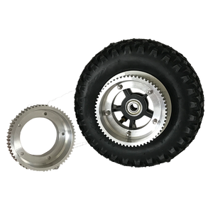 Neumático Inflable de Goma de 200X50 8 Pulgadas para Scooter Eléctrico, Longboard, <span class=keywords><strong>Rueda</strong></span> de Polea - Product Image 3