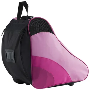 Groothandel Hoge Kwaliteit Custom 600d Polyester Skate Tas Figuur Schaatsen Zakken Ice Skate Tas