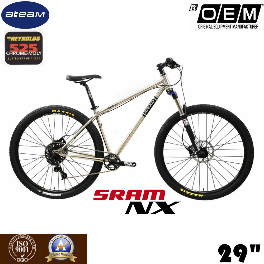 Mountain Bike 20-29 INCH REYNOLDS 525 FRAME BICYCLE NX 1*11 MTB