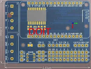 ESP8266 WiFi Drive Expansion Board L293D Motor ESP12E Lua Motor Drive Expansion Board Circuit Parts Rainbowsemi