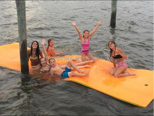 Precio competitivo de agua flotante estera 6x18ft/balsas <span class=keywords><strong>piscina</strong></span>/Lago Estera tamaño/color/logo se puede personalizar - Product Image 5