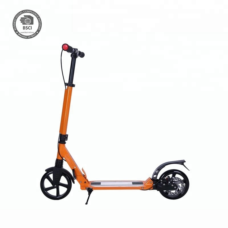 Детский складной крутой самокат с 3 колесами, Съемное Сиденье, 3 регулируемой высоты, Сверхширокая колода, скутер для девочек с мигающими колесами из ПУ кожи