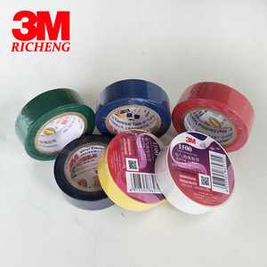 <span class=keywords><strong>Pour</strong></span> 3M 1500 <span class=keywords><strong>Ruban</strong></span> électrique d'isolation en PVC 18mm adhésif en caoutchouc simple face longueur 10m <span class=keywords><strong>pour</strong></span> applications intérieures et extérieures - Product Image 4