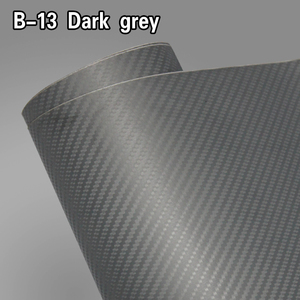 1,52x30m del cuerpo del coche de PVC de 3D de fibra de carbono de abrigo negro vinilo de la película de rols etiqueta engomada - Product Image 6