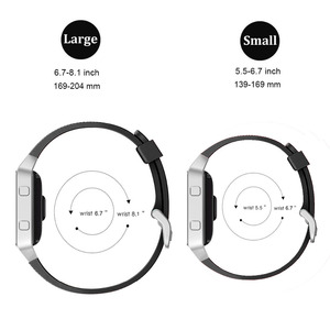 2018 Venta caliente liberación rápida suave caucho reemplazo correa de reloj para Fitbit Blaze Band pulsera de silicona - Product Image 4