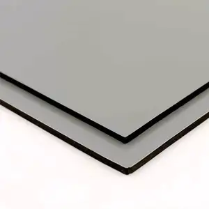 Aluco bond aluminum composite panel, actual PVDF finished
