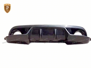Ver de labio trasero para kit de carrocería kit labio de fibra de carbono del coche Infiniti Q50 - Product Image 2