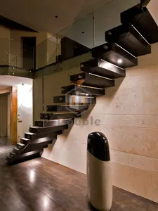 Escalera Flotante Moderna de Madera, <span class=keywords><strong>Escaleras</strong></span> en Voladizo - Product Image 5
