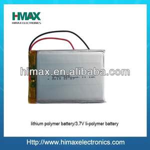 <span class=keywords><strong>3</strong></span>.7v 4000 mah li-ion recargable de polímero de litio recargable de la batería para pc de mesa - Product Image 1