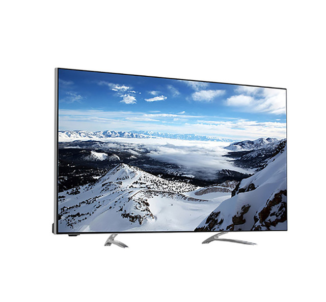 Best Selling 50-Inch White LCD Smart LED TV FHD with 4K Curve Supports Digital Signal for Hotels Made in China