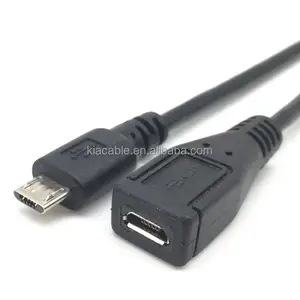 Micro USB Male to Female Extension Cable