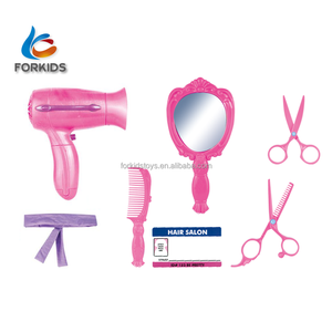 <span class=keywords><strong>Jouet</strong></span> de salon de coiffure, ensemble de beauté avec sèche-<span class=keywords><strong>cheveux</strong></span>, jeu de rôle pour fille écolière - Product Image 2
