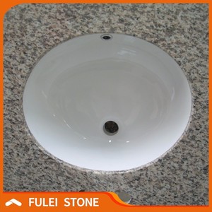 <span class=keywords><strong>Prefab</strong></span> Gaya <span class=keywords><strong>Banjo</strong></span> Cina Harimau Kulit Merah Granit Kamar Mandi Kesombongan - Product Image 2