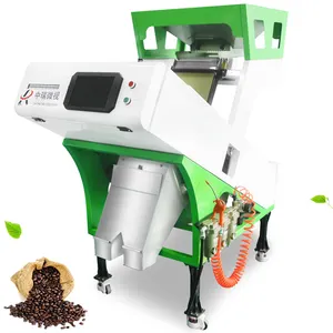 Clasificador de Color inteligente de granos de café CCD, máquina de clasificación óptica de fábrica china