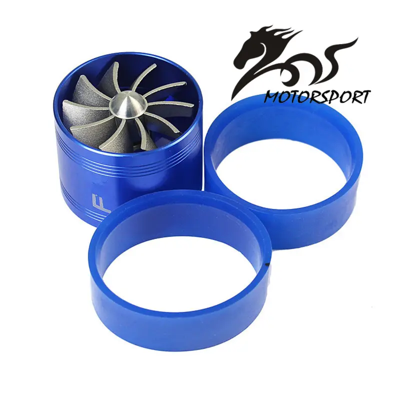 MS Universal Car Fuel Gas Saver Supercharger Turbo Singola Elica Air Intake Fan